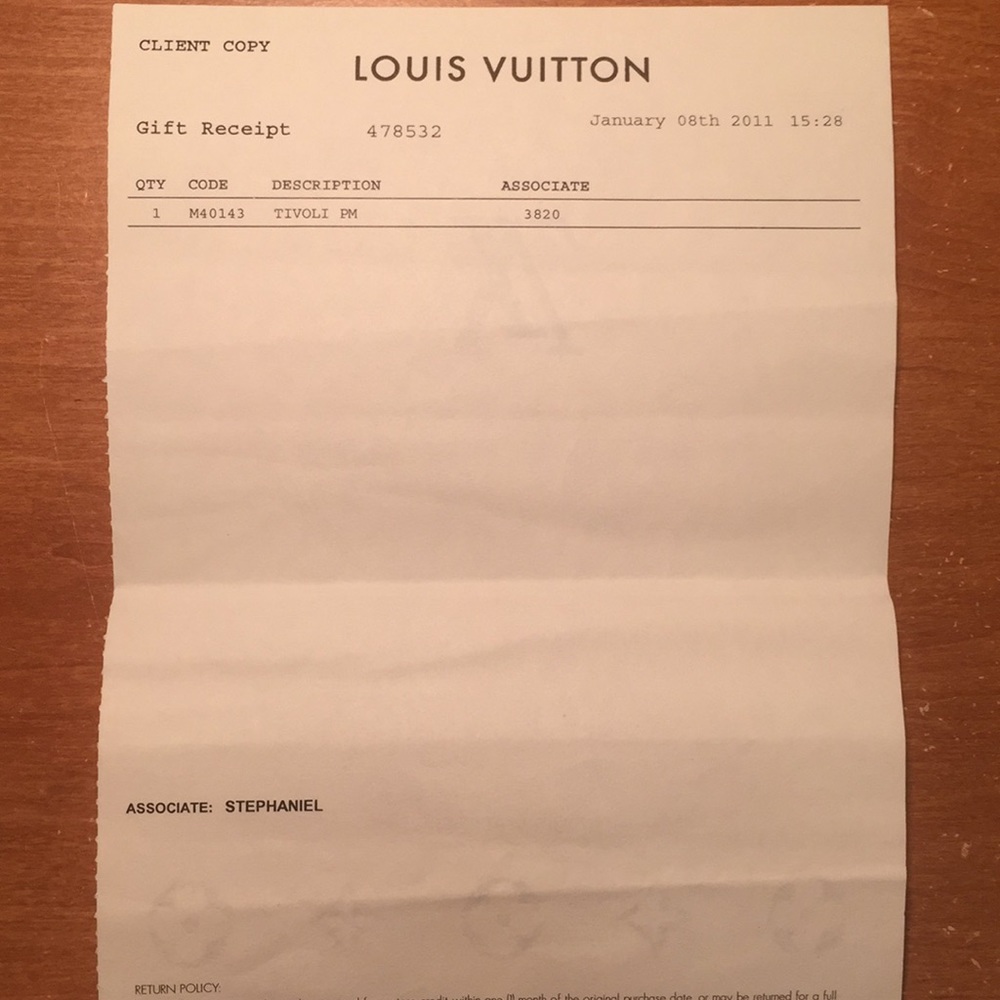 Louis Vuitton Tivoli Pm - Picture 4 of 5